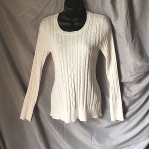 White super soft sweater